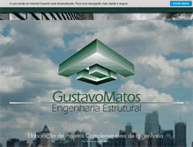 Tablet Screenshot of gustavoengenharia.com